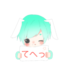 普段の兎湖さん（個別スタンプ：13）