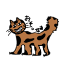 育ちの悪いヤツら（個別スタンプ：10）