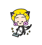 まろの森王国。番外・ずらにゃん～其の4（個別スタンプ：10）