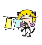 まろの森王国。番外・ずらにゃん～其の4（個別スタンプ：11）