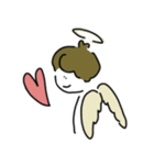 ふんわりエンジェルちゃん（個別スタンプ：1）