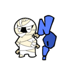 日常スタンプ「ミイラくん」（個別スタンプ：18）