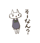 猫とセーラー服と秩父弁（個別スタンプ：8）