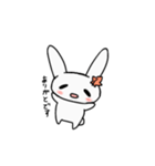 紅葉大好きウサ子（個別スタンプ：7）