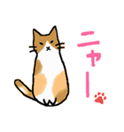 ネコさんたち。（個別スタンプ：1）