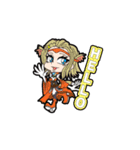 破邪犬正キュオーンデア vol.4（英語版）（個別スタンプ：7）