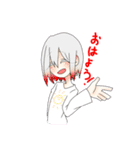 オリキャラを使いまくってしまった...（個別スタンプ：1）