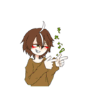 オリキャラを使いまくってしまった...（個別スタンプ：4）