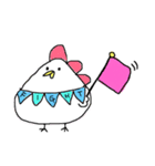 こけこっこさんスタンプ（個別スタンプ：4）