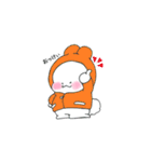 やさしいうさぎのお兄ちゃん、福丸くん。（個別スタンプ：4）