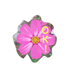 お花の気持ちスタンプ（個別スタンプ：3）