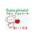 イタリア語と日本語犬 update（個別スタンプ：27）