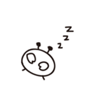 かにっぽい生き物のシンプルなスタンプ（個別スタンプ：21）