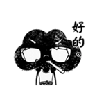 ダメくも—くらいくも子仕事篇（個別スタンプ：3）