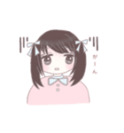 女の子たちとうさぎ。（個別スタンプ：23）