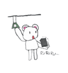 しろくまくんの誰でも使えるスタンプvol12（個別スタンプ：15）