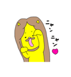 ロン毛ライオン（個別スタンプ：39）