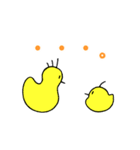 不思議なひよこたち（個別スタンプ：14）