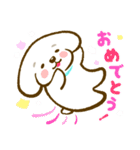 おっさんがつくったトイプードルのスタンプ（個別スタンプ：2）