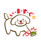 おっさんがつくったトイプードルのスタンプ（個別スタンプ：14）