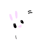 ゆるめのうさぎたち（個別スタンプ：8）