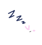 ゆるめのうさぎたち（個別スタンプ：11）