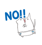 おむつねこスタンプ（個別スタンプ：6）