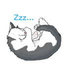 ねそべり猫（個別スタンプ：8）