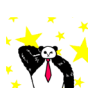 紳士なパンダ（個別スタンプ：32）