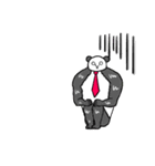 紳士なパンダ（個別スタンプ：36）