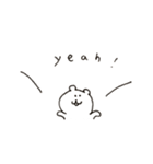 yeahくま（個別スタンプ：1）