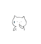 ふあんていねこ（個別スタンプ：18）