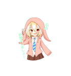 女の子といかちゃん（個別スタンプ：6）