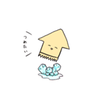 女の子といかちゃん（個別スタンプ：8）