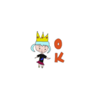 ミニミニフラワー（個別スタンプ：6）