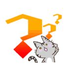 デカ文字 猫 敬語（個別スタンプ：27）