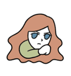 箱入り娘のレトロスタンプ（個別スタンプ：13）