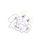 うさぎみたいななにか（個別スタンプ：3）