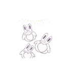 うさぎみたいななにか（個別スタンプ：40）