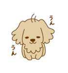 もふもふミニチュアダックスちゃん（個別スタンプ：17）
