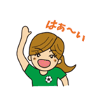がんばれマミーズ！サッカー応援スタンプ（個別スタンプ：5）