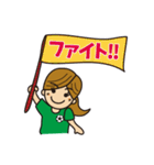 がんばれマミーズ！サッカー応援スタンプ（個別スタンプ：26）