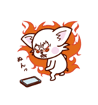 スマホ依存症のチワワ（個別スタンプ：34）