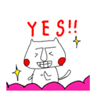すかしネコ（個別スタンプ：1）