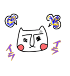 すかしネコ（個別スタンプ：15）