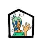 私のオリキャラスタンプ（個別スタンプ：1）
