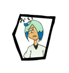 私のオリキャラスタンプ（個別スタンプ：4）