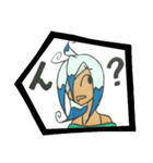 私のオリキャラスタンプ（個別スタンプ：5）
