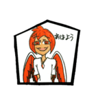 私のオリキャラスタンプ（個別スタンプ：24）