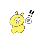 しっぽを探す犬と生クリーム（個別スタンプ：5）